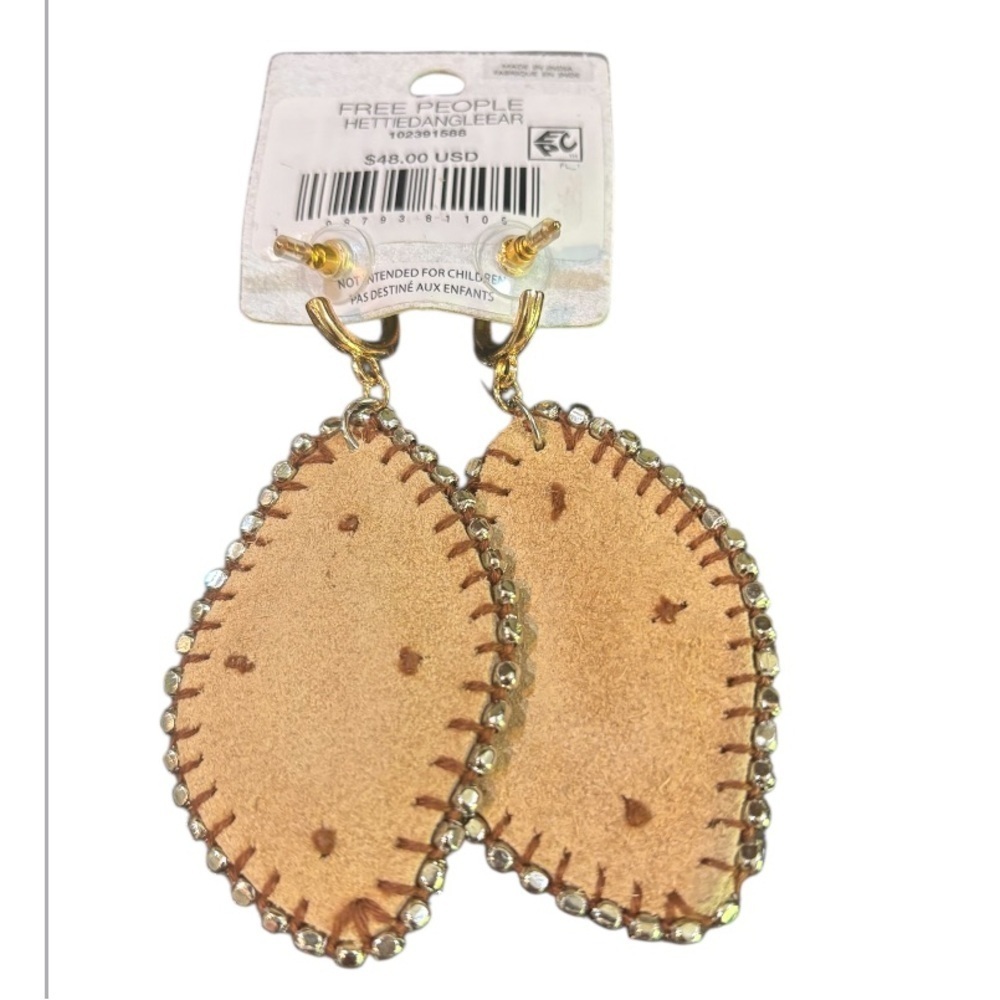 Free People Hettie Dangle Earrings NWT - Picture 4 of 5